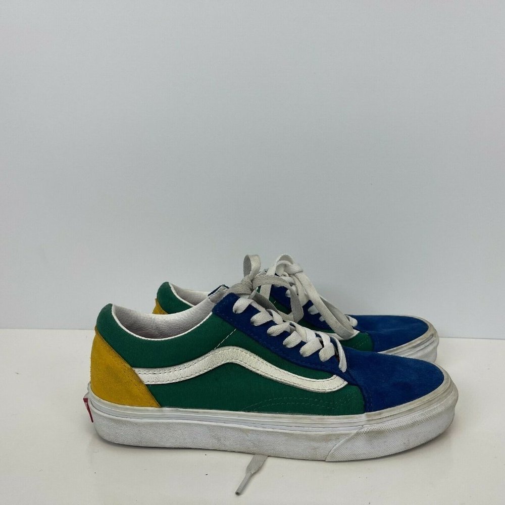 Vans Old Skool Low Skateboarding Shoes Multi Color Mens 6 Womens 7.5 - Picture 3 of 6